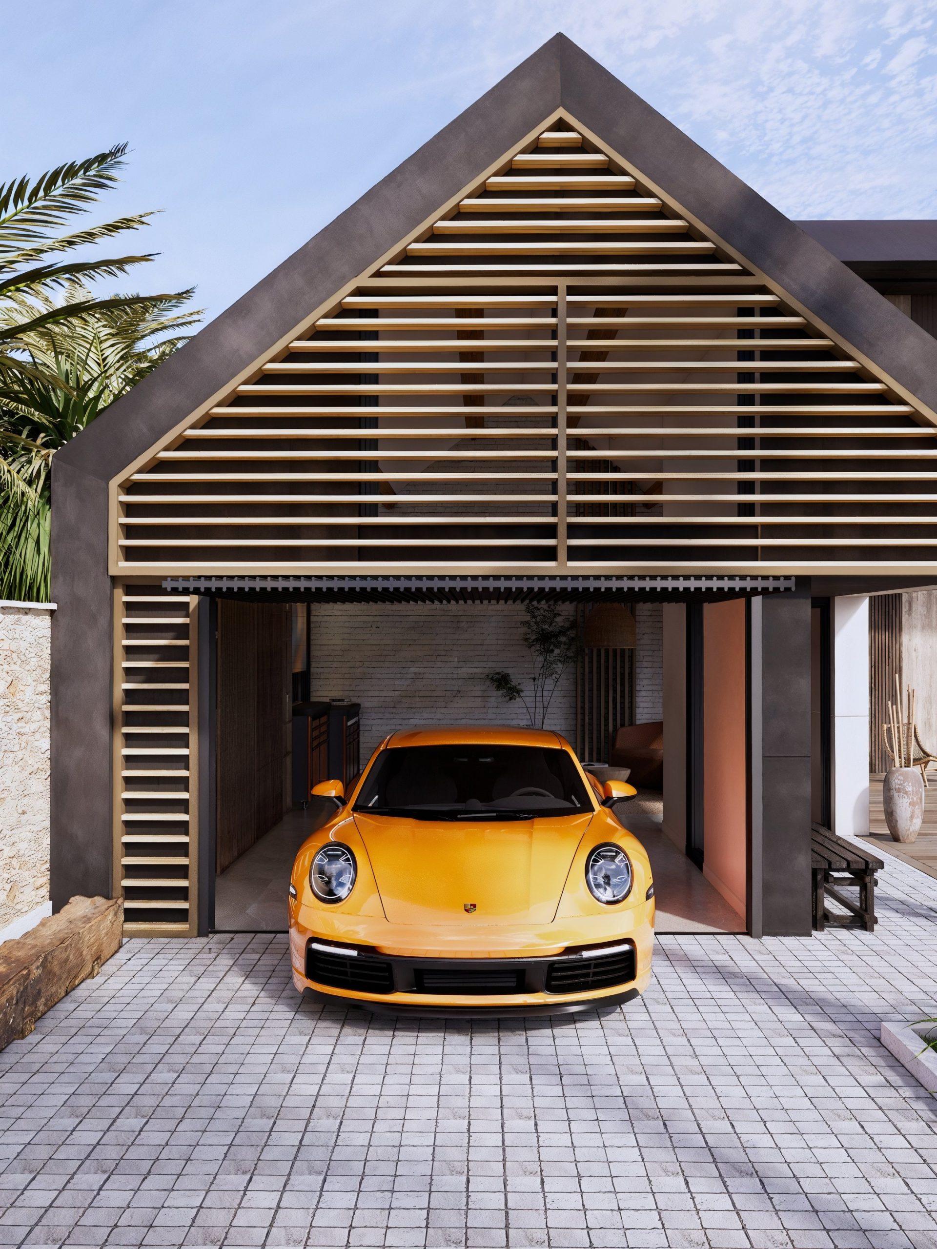Dream Garage Porsche GT3 luxury top garage (1)
