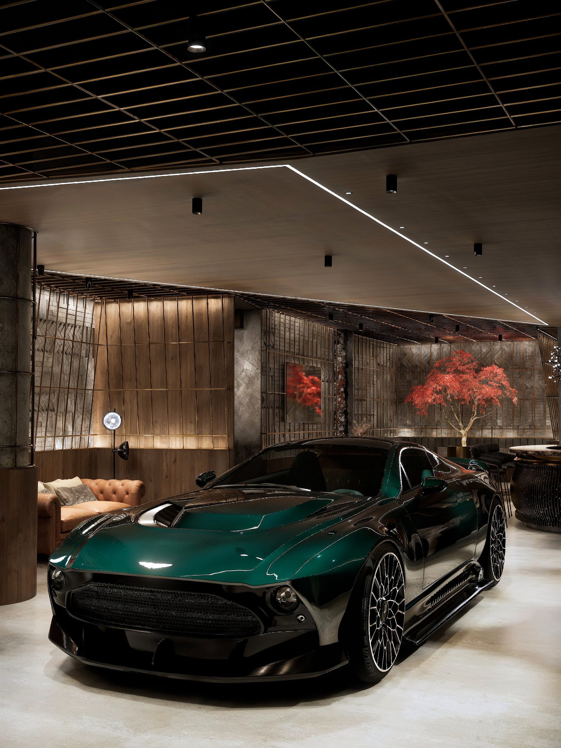 Dream Garage aston martin luxury dubai paris london miami interior design victor james bond (61)
